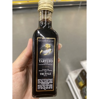 น้ำส้มสายชูหมัก บัลซามิค กลิ่นทรัฟเฟิล ตราจูเลียโน่ ทาร์ทูฟี 100 Ml. VoGlia Di Nero Tartufo ( Giuliano Tartufi Brand ) โวเกลีย ดิ เนโร ทาทูโฟ