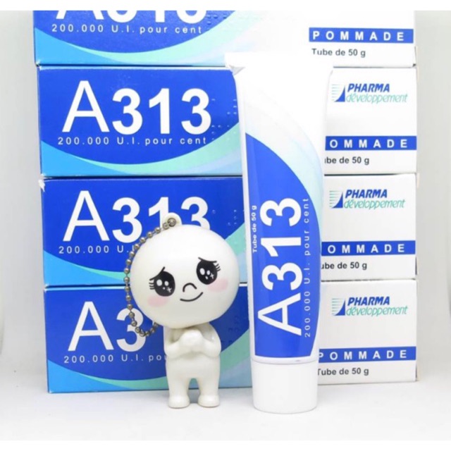 (ของใหม่ exp06/2026) A313 Vitamin A Pommade วิตามินเอเข้มข้น ลดริ้วรอย กระชับรูขุมขน