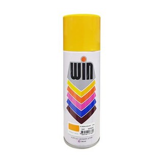 สีสเปรย์ WIN #241 Medium Yellow 400CC มาตรฐานระดับโลก