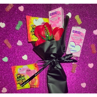 Mini American Valentines Candy Bouquet ขนม usa