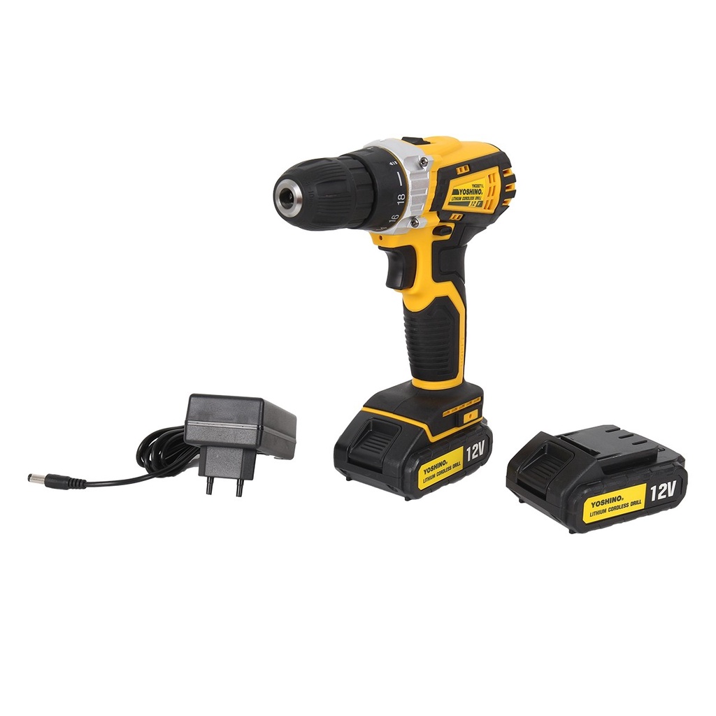YOSHINO สว่านไขควงไร้สาย 12 โวลต์ รุ่น YNCDD71L