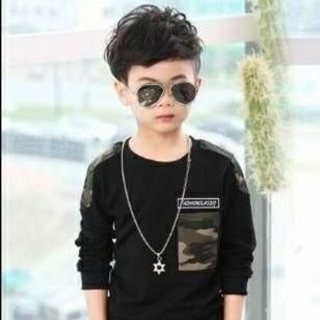 กันหนาวแขนยาว ลายทหาร