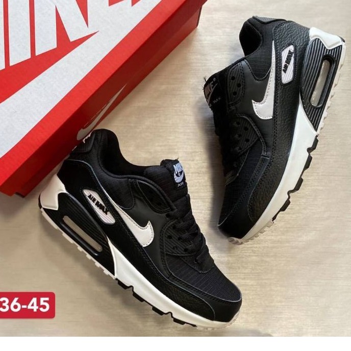 🔥รองเท้าหนัง​ ​Nike​ air​ max​ 90'☑️สวยแท้​100​%  รองเท้าผ้าใบ​ รองเท้าแฟชั่น