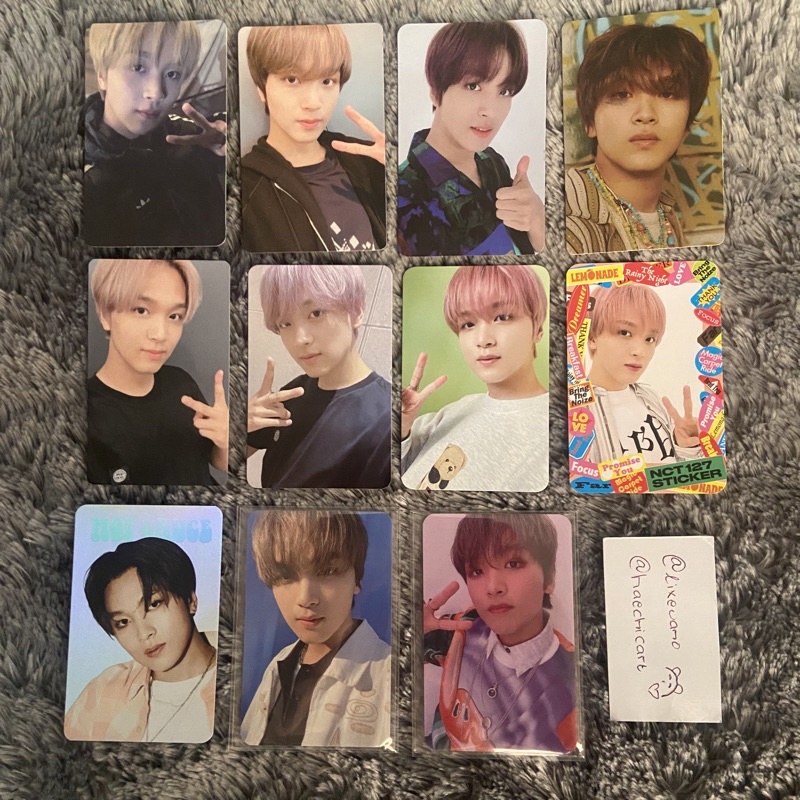 NCT 127 2020 Dream Haechan Photocard - Owhat Mumo Yizhiyu Resonance ซอสร้อน Reloaded Hello Future สต