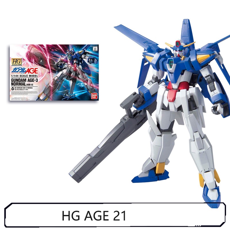 ประกอบขึ้นIn Stock al 57386 HG AGE 21 1/144 AGE3 Gundam AGE3 Normal Assembly Model Collection Action Figure Toyถึงหุ่นยน