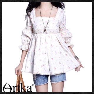 เสื้อน่ารัก วินเทจ แบรนด์แท้ ARTKA