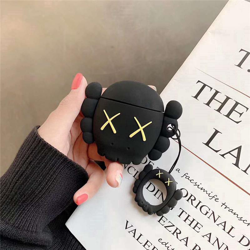 KAWS Airpods Case +Pendant Silicone Protective Cover AirPods1/2