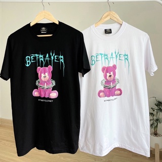 พร้อมส่ง เสื้อยืดลายหมีหนาม💗