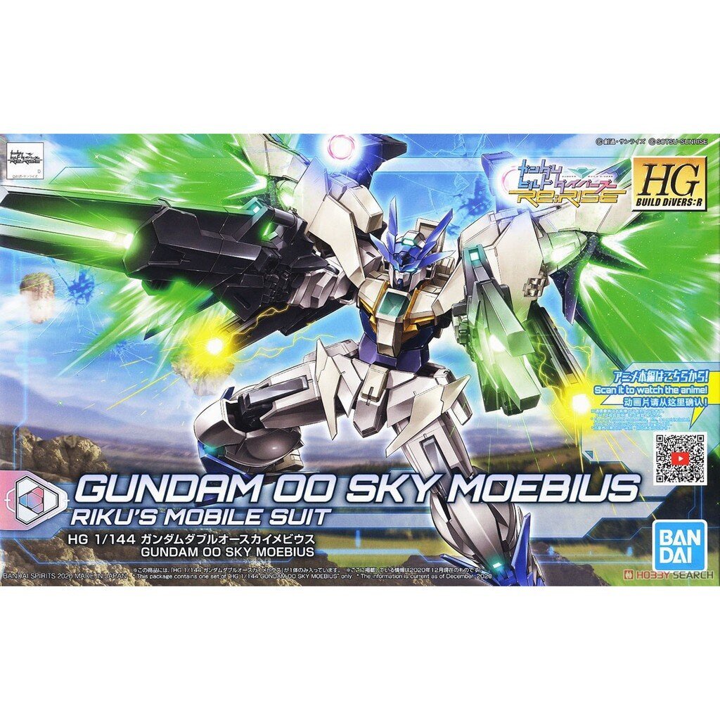 HGBD:R1/144 Gundam OO Sky Moebius