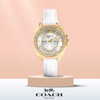 COACH รุ่น14501790 นาฬิกาข้อมือผู้หญิง นาฬิกาcoach นาฬิกาสายหนัง นาฬิกาข้อมือผู้หญิงของแท้100% นาฬิกาแบรนด์เนม C006