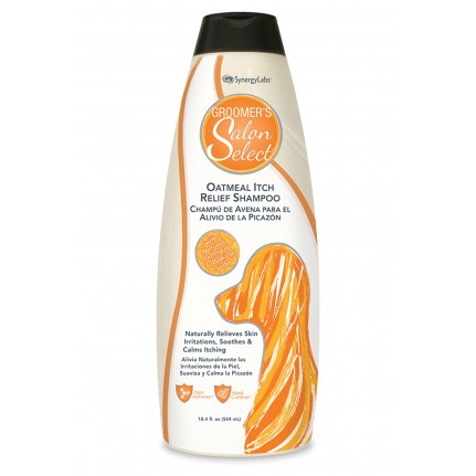 แชมพูสุนัข SynergyLabs Groomer's Salon Select สูตร Oatmeal Itch Relief สำหรับผิวแห้ง คัน (544 ml.)