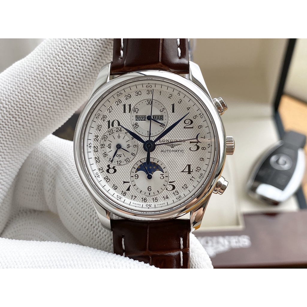 2022 New Longines Mens Watch Famous Craftsman Seven-pin Multifunction ...