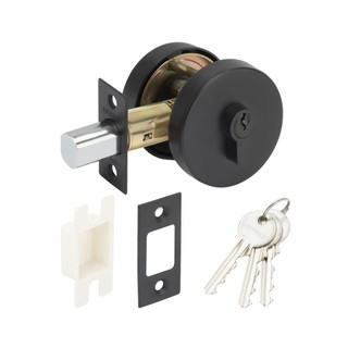 DEADBOLT 2 ด้าน HAFELE 489.10.553 สีดำ