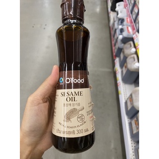 น้ำมันงา 100% น้ำมันงาธรรมชาติ ตรา ชองจองวอน 300 Ml. Sesame Oil Rich &amp; Toasty Flavol ( Chung Jung One Brand ) เซซามีออยล์ ริช แอนด์ โทสตี้ เฟลเวอร์