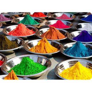 ผงสี สีฝุ่น 500กรัม ผสมปูนและคอนกรีต Iron Oxide Pigments ใช้สำหรับงานพื้น