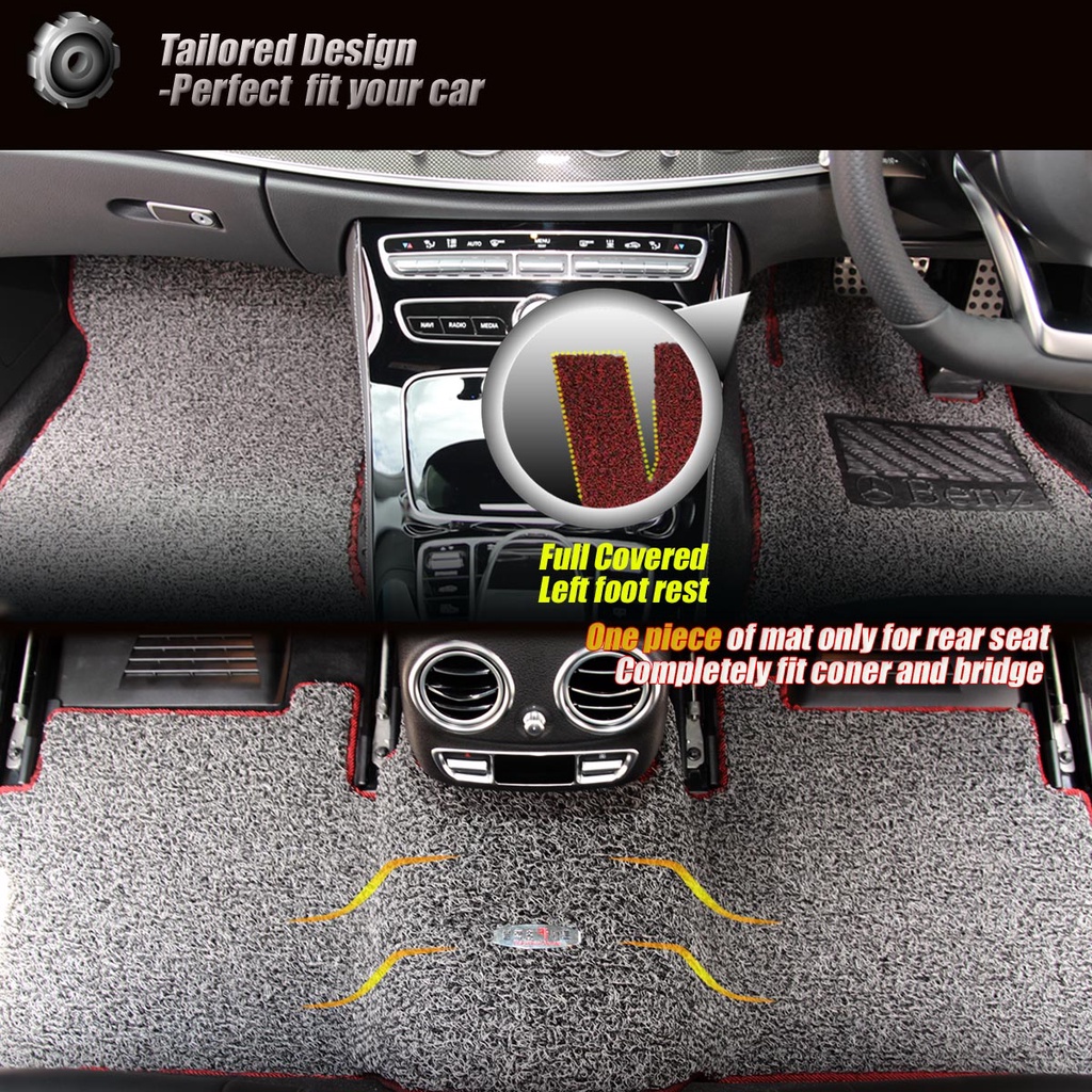 Honda HR-V 2022-ปัจจุบัน พรมไวนิลดักฝุ่น (เย็บขอบ) Blackhole Curl System Mat Edge (ชุดห้องโดยสาร) ราคา ถูกที่สุด ดีลบีเคเค แกลเลอรีภาพที่ 7