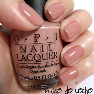 พร้อมส่ง OPI สี Dulce De Leche สีน้ำตาลอ่อนอมส้มเบาๆ นู้ดๆ ทาได้ทุกสีผิว