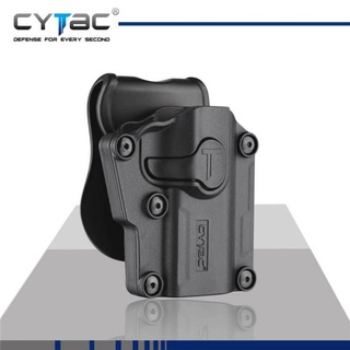 ซองของแท้ ซอง CYTAC Holster รุ่น Mega-Fit รหัส CY-UHFS ปรับให้พอดีกับปืนหลายรุ่นมาก เป็นโพลิเมอร์ เหมาะสลับปืนหลายรุ่นดี