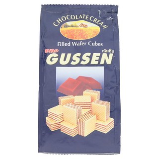 ราคาพิเศษ!! กัสเซ็น เวเฟอร์สอดไส้ครีมรสช็อกโกแลต 100กรัม Gussen Wafer Filled With Chocolate Cream 100g