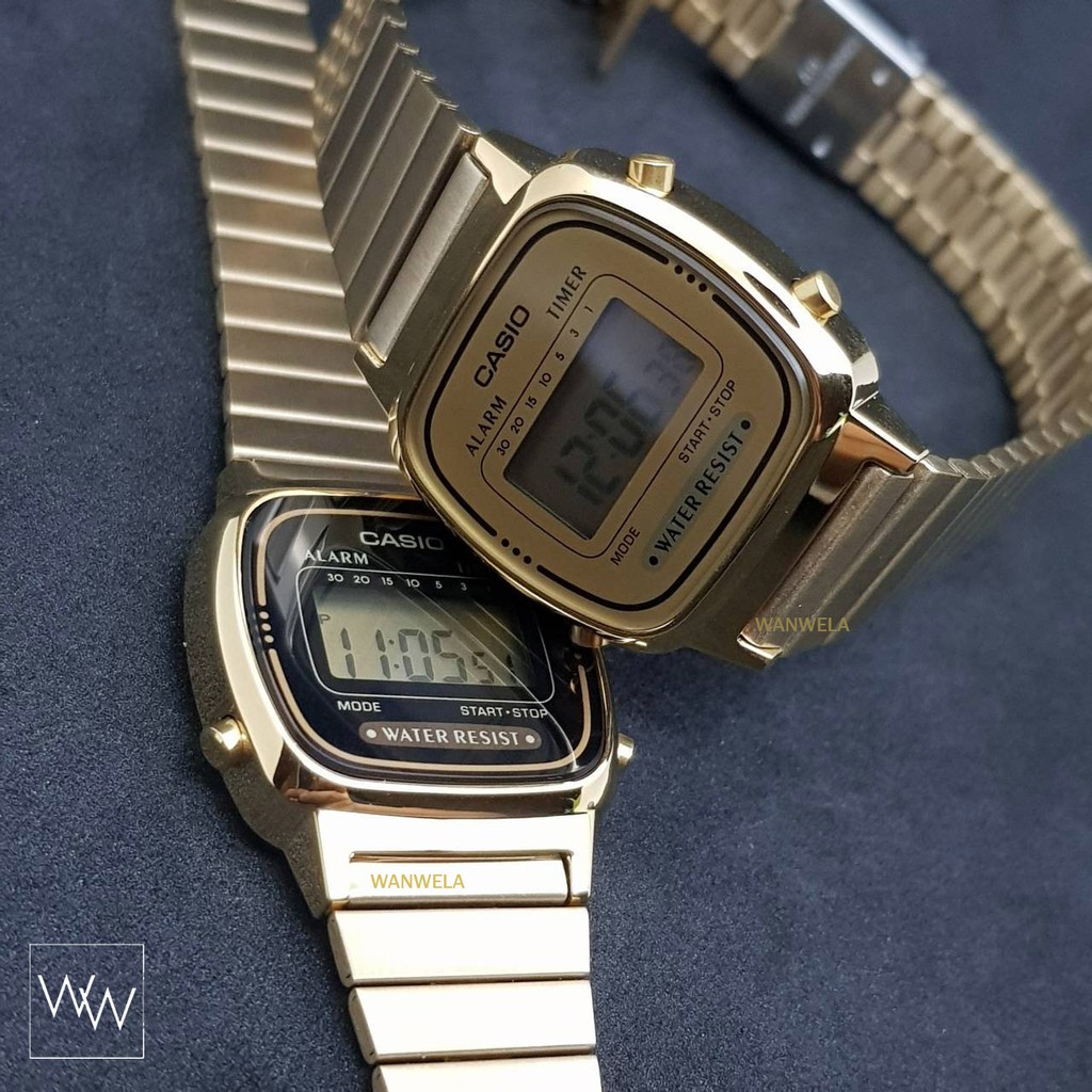 ของแท้ นาฬิกาข้อมือ Casio รุ่น LA670 (LA670WA / LA670WGA) ประกันศูนย์ CMG