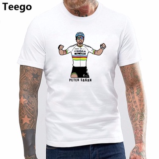 เสื้อยืด พิมพ์ลาย Peter Sagan Portrait สีขาว เรียบง่าย สไตล์เรโทร คลาสสิก ไม่ซ้ําใคร สําหรับผู้ชาย 462230