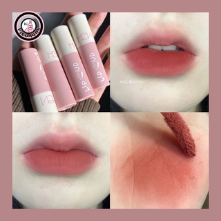 ลิปสติก HGN LIP MUD  เครื่องสำอางสำหรับริมฝีปากหลอดกลม กำมะหยี่แมท ติดทน