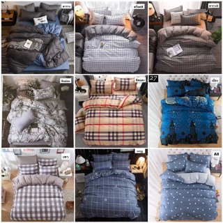 Topshop_Bed ชุดผ้านวม1 ชุด ครบ6ชิ้น ผ้าปู/ผ้านวม/ปลอกหมอน2/ปลอกหมอนข้าง2 ลาย #407