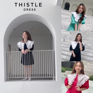 #Thistledress🎈เดรสคอปก เดรสลูกคุณ คอปกใหญ่