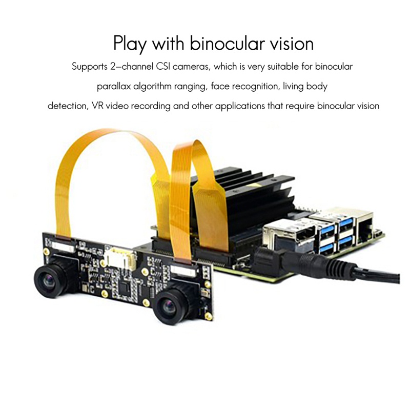 Waveshare AI บอร์ดพัฒนาปัญญาประดิษฐ์ สําหรับ 40PIN GPIO Jetson Nano Developer Kit B01 #7