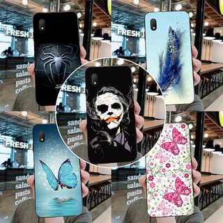 เคสโทรศัพท์มือถือ ซิลิโคนนิ่ม TPU ลายผีเสื้อ สีดํา สําหรับ Alcatel 1B 2020 5002D Alcatel 1B 1A 2020