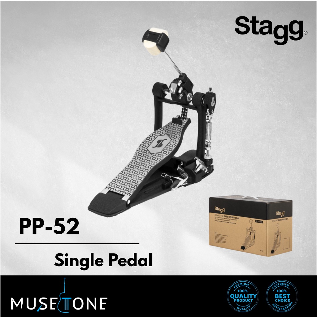 Stagg PP-52 Double Chain Single Bass Drum Pedal PP52
