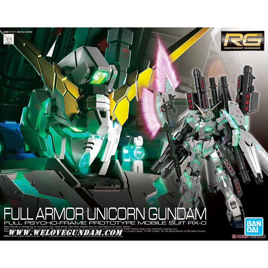 RG 1/144 FULL ARMOR UNICORN GUNDAM