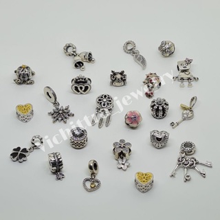 Charm ชาร์มเงินแท้92.5% มีลายตามรูป ทุกชิ้นของใหม่ พร้อมส่ง