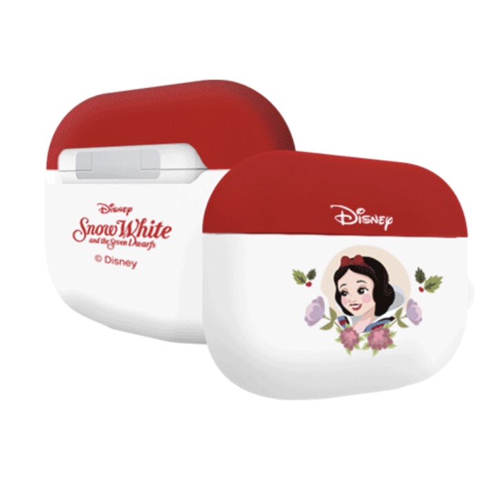 Disney Princess Hard Case compatible for AirPods 3 pro 2 - Snow White Ariel mermaid bell cinderella Rapunzel