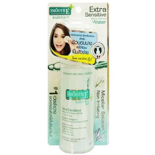 Smooth E Extra Sensitive Make Up Cleansing Water 100ml.