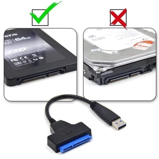 สายตัวแปลง USB 3.0 SATA Adapter 2.5 Inch Converter Cable for 2.5 inch SSD HDD Hard Disk Drive Adapter