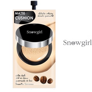 (แท้) Snowgirl Matte Cushion To Powder 9g สโนว์เกิร์ล แมทท์ คูชั่น ทู พาวเดอร์