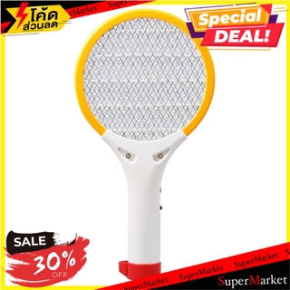 🔥แนะนำ!! ไม้ช็อตยุงรุ่นมินิ TRIPLE G สีขาว อุปกรณ์กำจัดแมลงและสัตว์รบกวน ELECTRIC MINI FLY SWATTER TRIPLE G WHITE