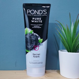 PONDS โฟมล้างหน้า​ เพียวไวท์ 100 กรัม