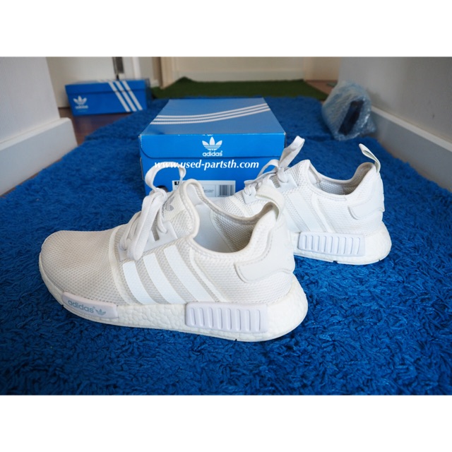 adidas Originals NMD R1 S79166 รุ่น 'TRIPLE WHITE' REFLECTIVE