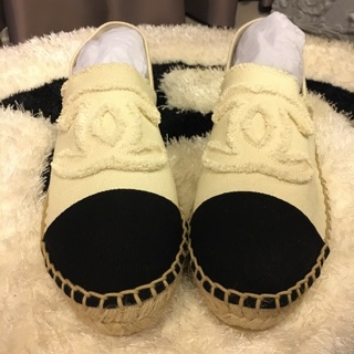 รองเท้า พร้อมส่ง ลดราคาพิเศษ Chanel espadrilles