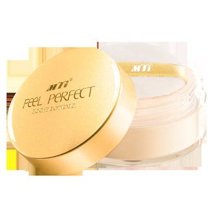 MTI FEEL PERFECT เอ็มทีไอ แป้งฝุ่น ผสมทองคำ 18 กรัม(แพ็คเกจใหม่ล่าสุด)