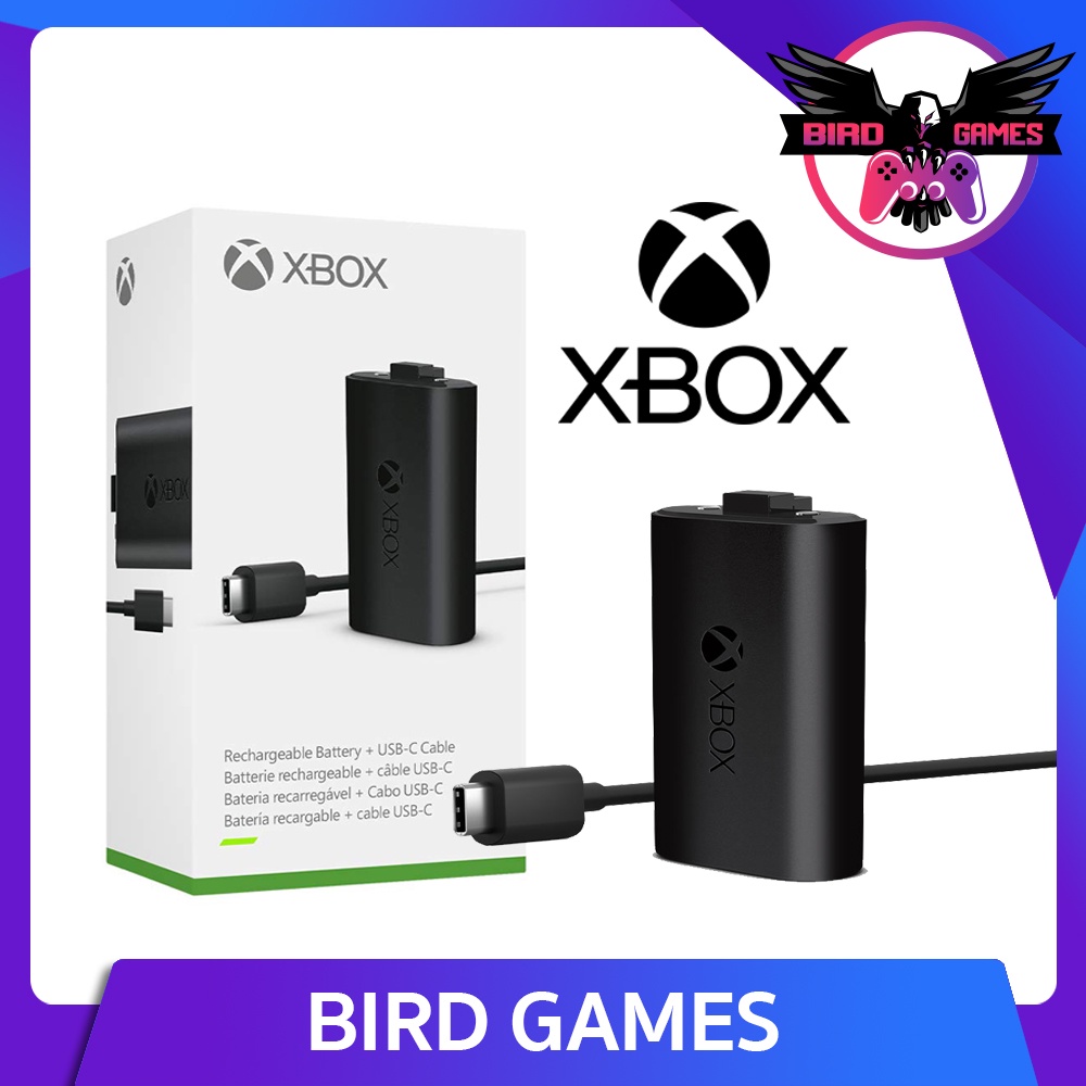 Xbox Rechargeable Battery พร้อมสาย USB-C ใช้กับ Xbox Series X/S [ถ่าน xbox] [แบต xbox] [แบตเตอรี่ xb