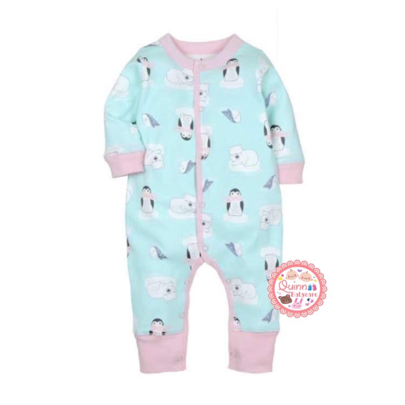 Carter& 39;s Girl Penguin Tosca Jumper/ Carter& 39;s Baby Sleepsuit Romper