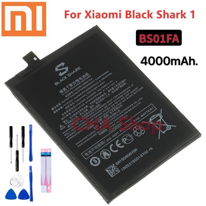แบตเตอรี่ XiaoMi Mi Black Shark 1 / Black Shark Helo BS01FA 4000mAh ประกันนาน 3 เดือน
