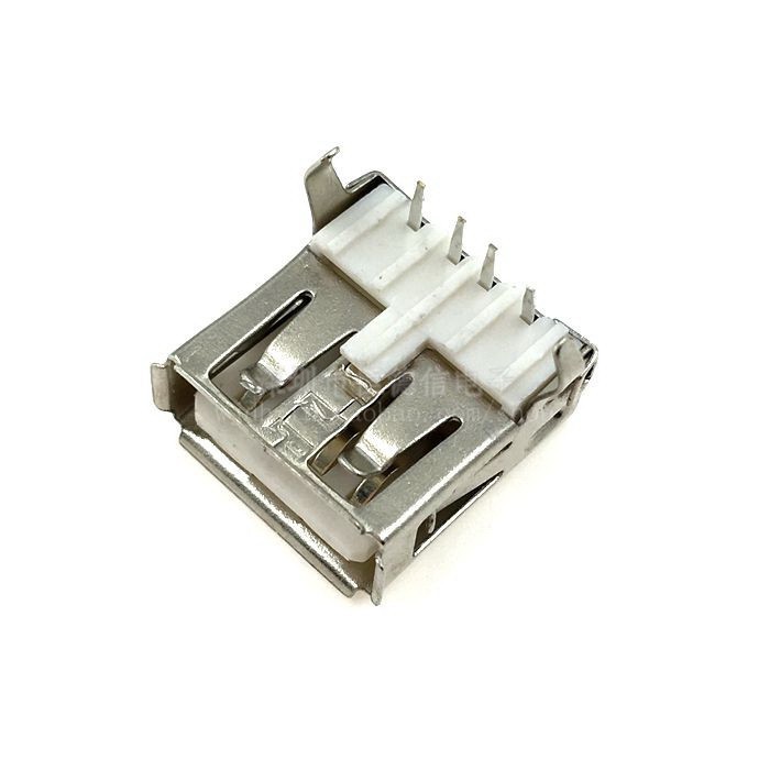 USB ปลั๊กตัวเมีย 4 PIN 90 องศา