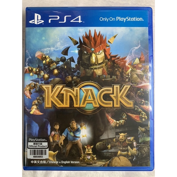 Knack PS4 (แผ่นเเท้ มือสอง)