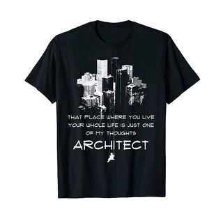 【🔥🔥】เสื้อยืดลําลอง ผ้าฝ้าย 100% แขนสั้น คอกลม พิมพ์ลาย Architects Smart Architectural Definition สําหรับผู้ชาย