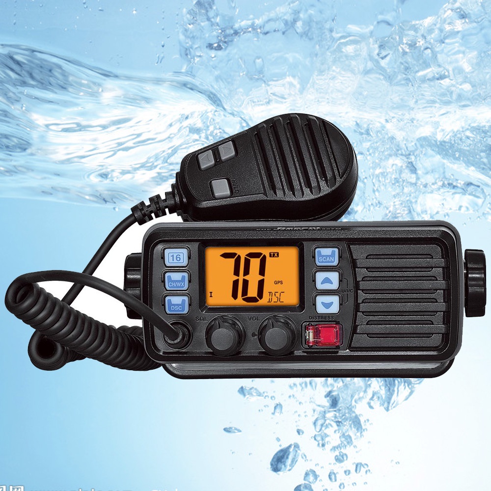 วิทยุสื่อสาร VHF RS-507MG VHF พร้อม GPS 25W IP67 กันน้ํา สําหรับเรือ