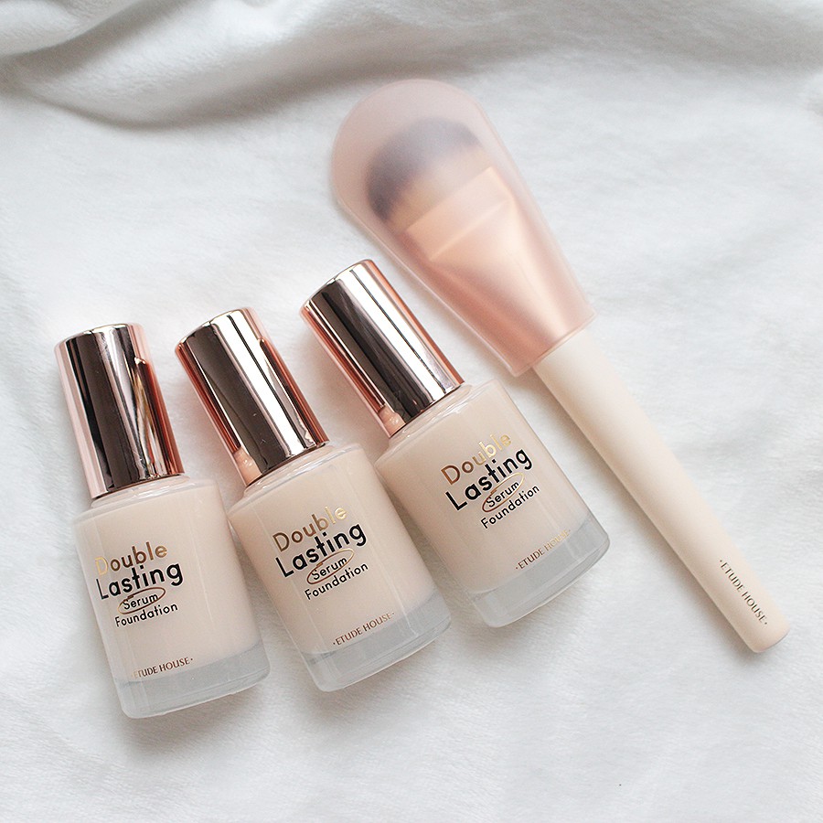 ผลการค้นหารูปภาพสำหรับ Etude House Double Lasting Serum Foundation